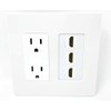 RiteAV - 15 Amp Power Outlet 3 Port HDMI Decorative