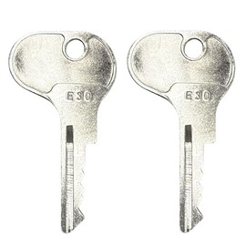 Key Set 205 100 15 (E30) Compatible with Bosch Ignition Key 3 341 980 279, Volvo Claas Fendt Deutz Bomag Still CNH MAN for Bosch Ignition Switch 0 342 006 003 Key Number E30