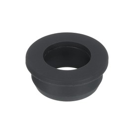 QUARKZMAN T Type Rubber Grommet Holder Diameter 33.3mm Inner Diameter 22mm Seal Protector Flexible Hole Plug for Cable Pipe Black