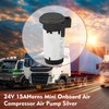 24V Air Compressor Pump Replacement Car Horn Compressor for Vehicle