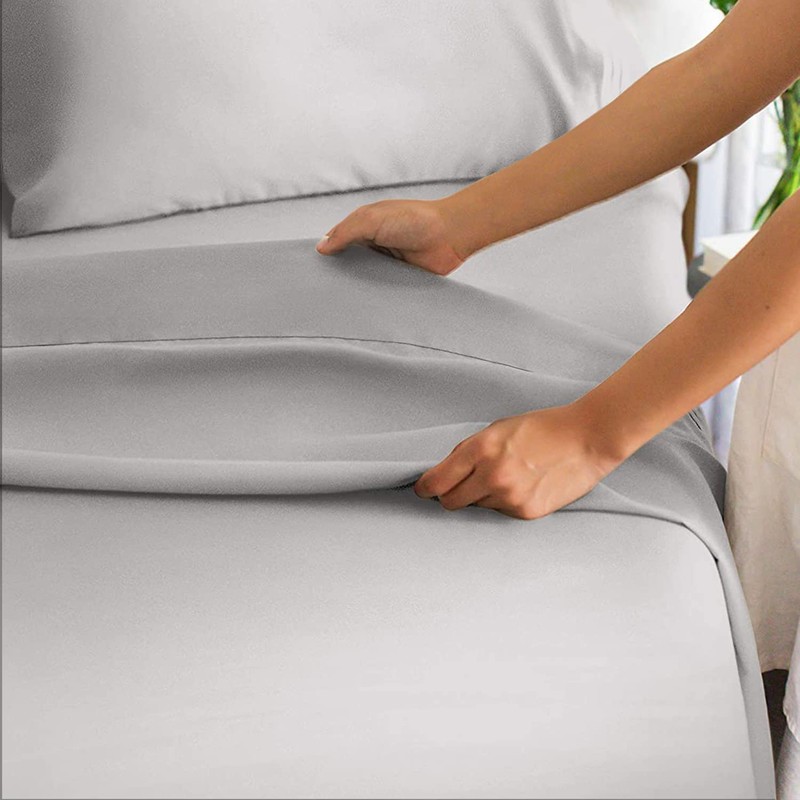 Lazzaro Home bed sheets Fitted sheet Extra Deep Pocket (40