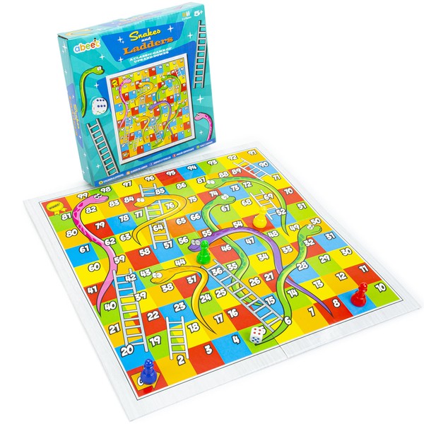 abeec Snakes and Ladders Board Game – Kids Board Games
