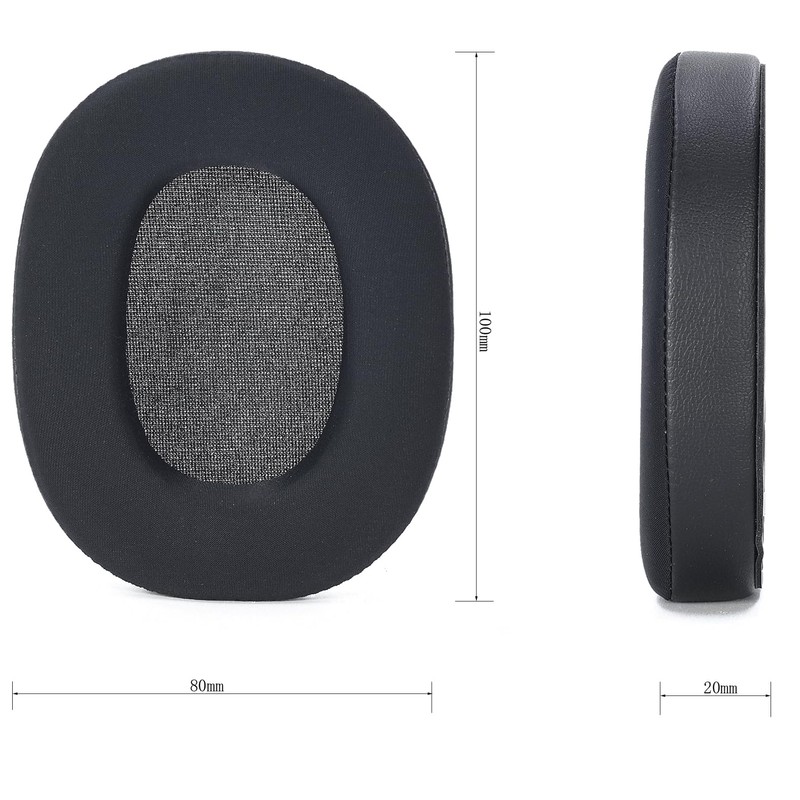 Defean Cooling-Gel Earpads for Sony WH-1000XM6 Headphone (Black)
