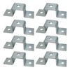 10 Pack - 5 Hole, U Shaped Connector Bracket for