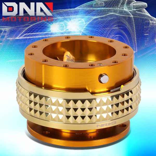 NRG SRK-210RG-CG STEERING WHEEL QUICK RELEASE ADAPTER 2.1 ROSE GOLD/PYRAMID