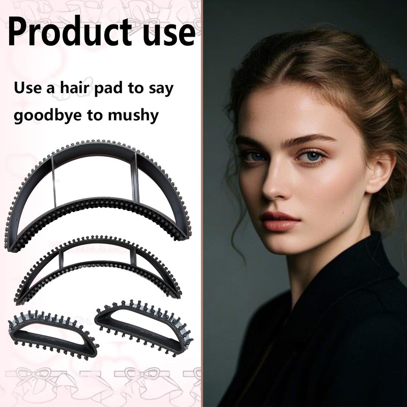 5pcs Bump It Hair Accessory Set - Includes Hair Bumps