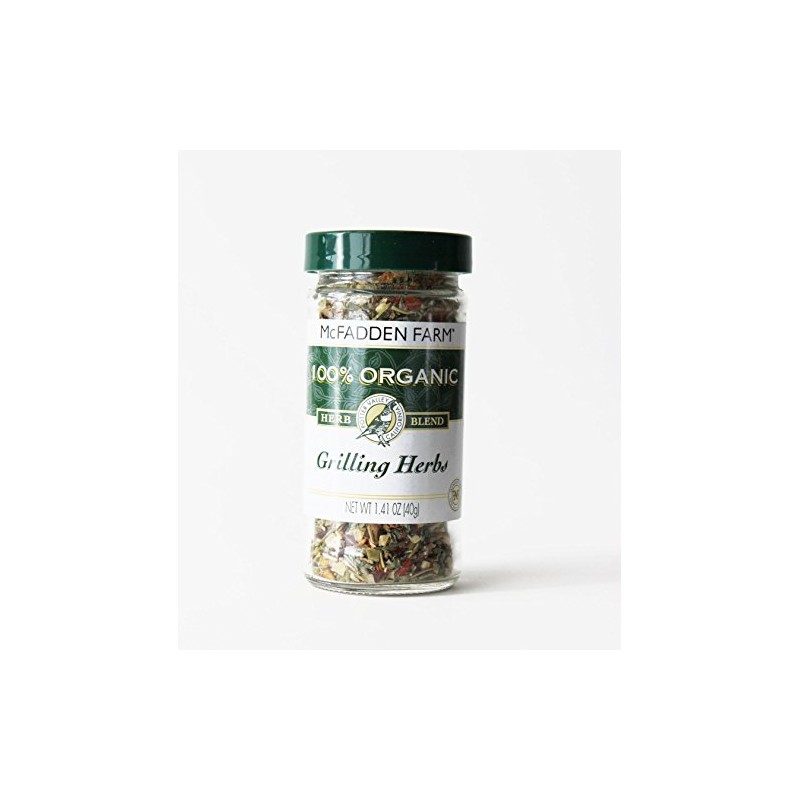 McFadden Farm Organic Grilling Herbs, Seasoning Blend, Grown and packed