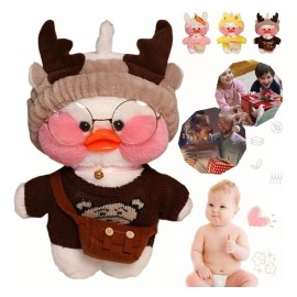 Generic Anriy 30cm Kawaii Patito De Peluche Lalafanfan Con