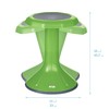 ECR4Kids ACE Active Core Engagement Wobble Stool, 18-Inch Seat Height,
