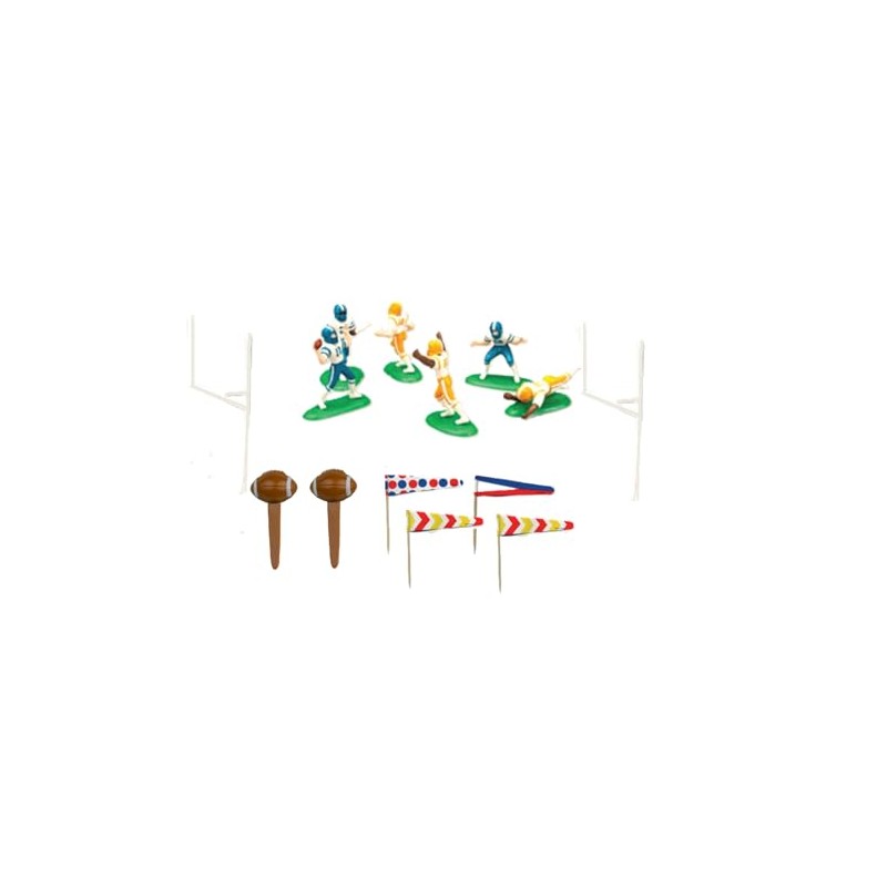 Oasis Supply Touchdown Football Cake Decorating Kit, 1 Set