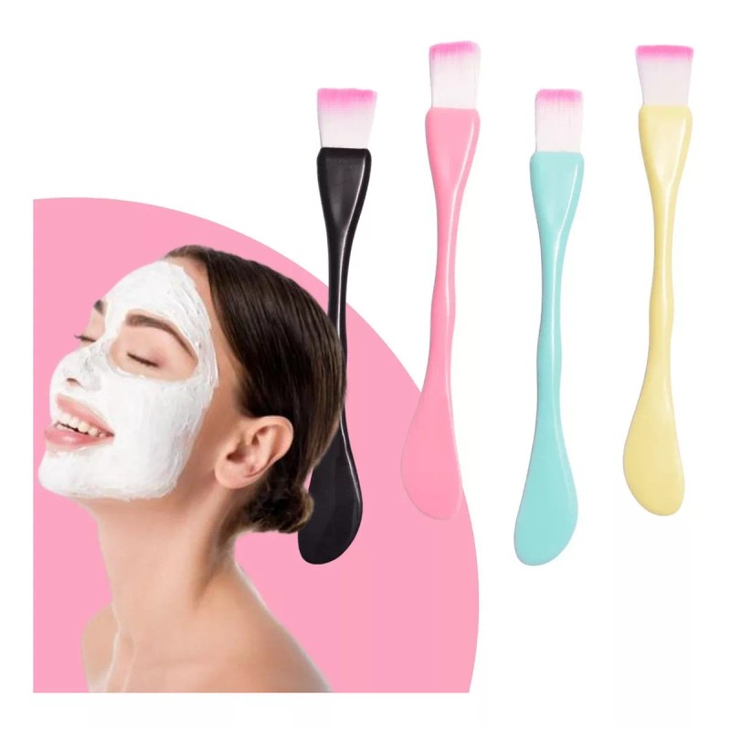 Universo en Linea Brocha Pincel Para Mascarilla Tratamientos Faciales Japones