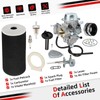Carburetor Carb and Fuel Valve Petcock + Lever + Air