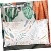 ABOOFAN 2pcs Sublimation Pillow Covers with Zipper Blank Pillowcases for