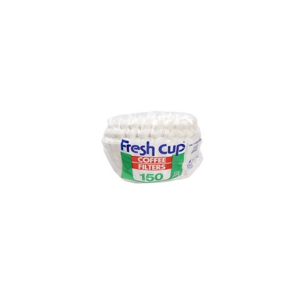 Fresh Cup paper coffee filters (1 Pack, 3.25"-150 count)