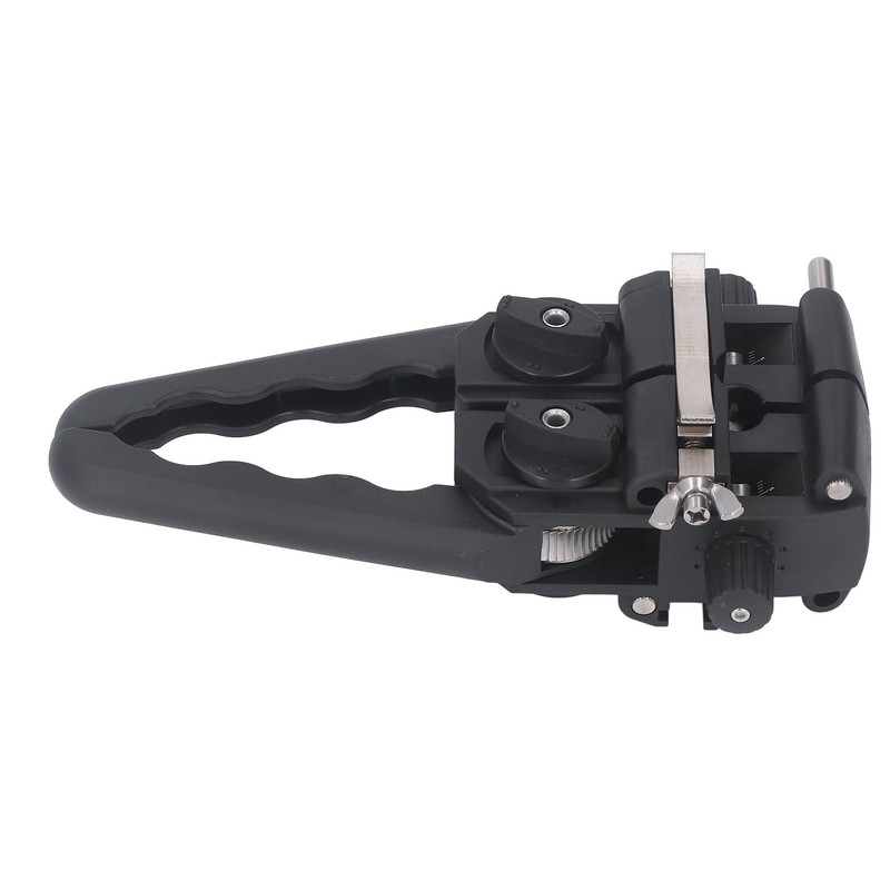 Fiber Optic Stripper ABS Handle Aluminum Alloy Blade Longitudinal Transverse