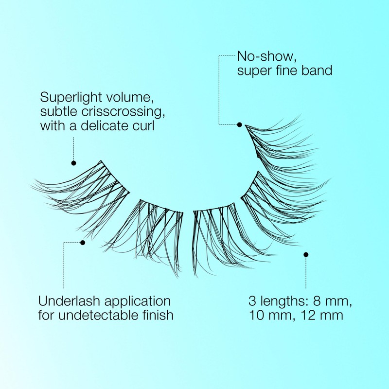 Ardell Seamless Cluster Eyelash Extensions Mini Kit Naked Lashes –