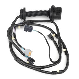 PWR FEVER Rear Driver Side Door Jumper Wire Assembly 2009-2014 Compatible with Ford F150 Crew Cab Replaces 9L3Z-14631-CAA Rear Door Wiring Harness (Left)