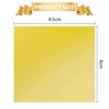 24K Papel de Oro-100 Páginas, Hoja de Oro Arte Diseño