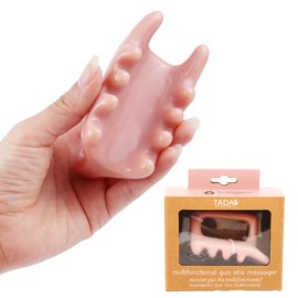 TADA Natural Beauty Ceramic Gua Sha Facial Tools Guasha for Face and Body, Tighten Skin Massage Tool (Gua Sha #3)