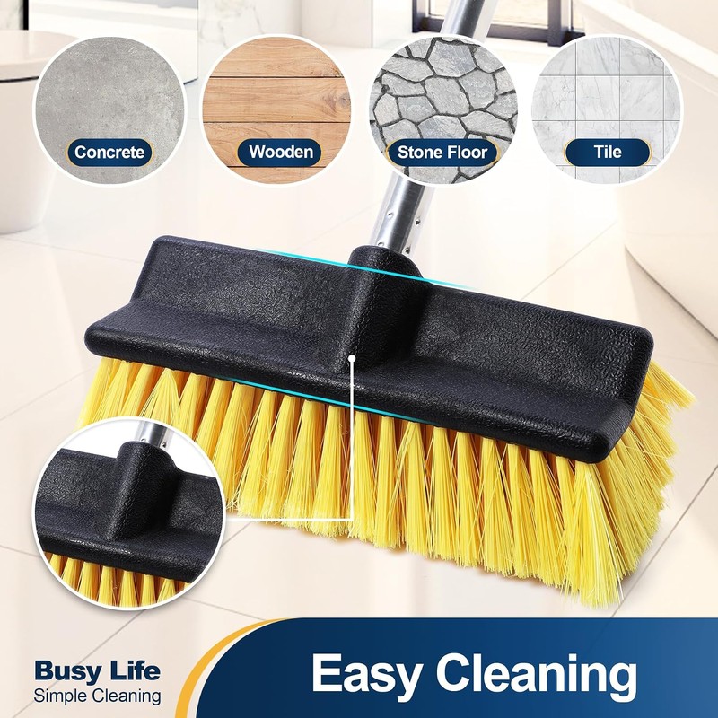 Yocada Cepillo para cubierta WGDB01 – Mango extensible 4 secciones,