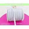 JESEP YONG 6mm White Flat Elastic Band for Sewing 1/4