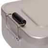 Heavy Duty Aluminum Lunch Box/Storage Container 180 x 120 x