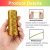 sourcing map 110Yard/328Feet 1.5mm Gold Twine String, Glitter Twine Ropes