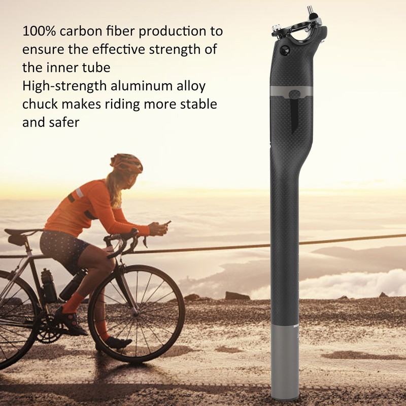 Full Carbon Fiber Bicycle Seatpost Road Mountain Bike Cycling Carbon