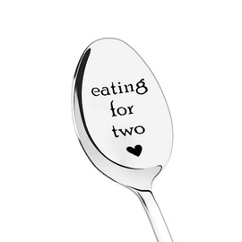 Pregnancy Gifts for Expecting Mom Gifts for Pregnant Women Mommy to Be Gifts for 1st Time Mom Eating for Two Spoon Gift for Pregnant Mom Gifts for Women Best Friend Niece Daughter Mom to Be Gift