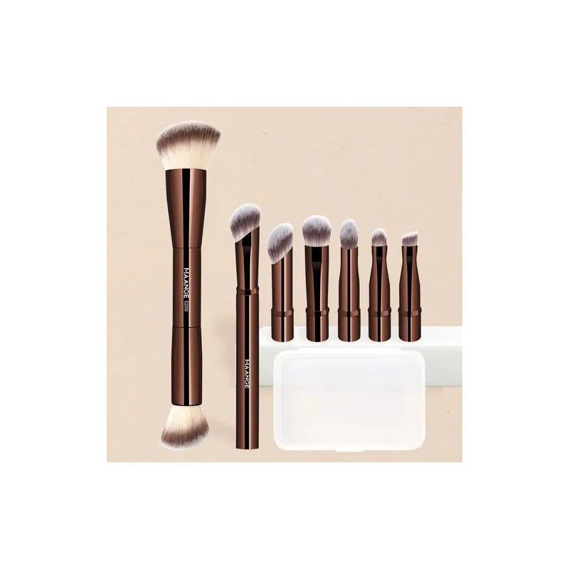 Set De Brochas Para Maquillaje Profesional, Brocha De Maquillaje Con