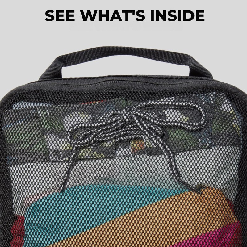 Gomatic Packing Cubes, Compression Luggage organisers for Carry-On, Suitcases, Travel