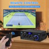 yusvwkj Bluetooth Amplifier, AK-45 2 Channel HiFi Amplifier Bluetooth 5.0