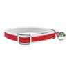 Cat/Kitten Reflective Collar with Safety Elastic, Bell (Red)