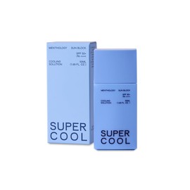 Menthology SPF50+ PA++++ Sunscreen, UV Protection, Cooling, Smooth, Won't Float, Light to Use, Sensitive Skin, UV Protection, Summer Sunblock
