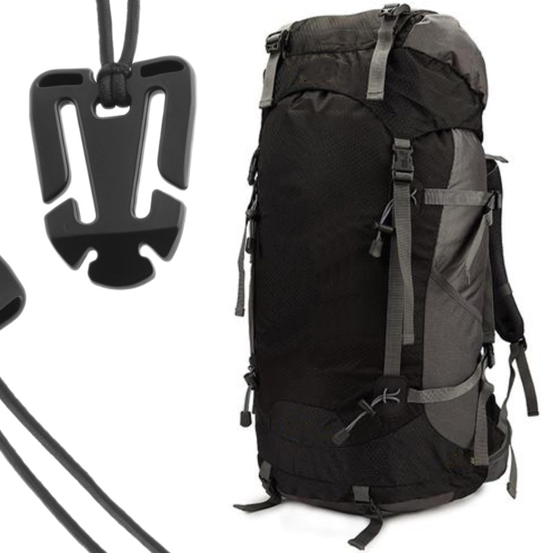 EMSea Pack of 10 Tactical Equipment Holder Elastic Buckle Compatible