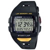 Casio STW-1000 Series Casio Collection Sports Running Watch, black / yellow, 49×45×11.6mm, Old Model