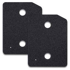 Plinth Filter Replacement for Miele T1 Dryer - 9164761 Heat Pump Tumble Dryer, Toe-Kick Lint Foam Filter Replacement 2 Pack by JASCODE