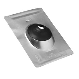 Oatey 1-1/2 in. to 3 in. Galvanized All-Flash No-Calk 11 in. x 14-1/2 in. Base Roof Flashing