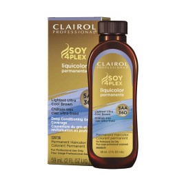 Clairol SOY4PLEX Liquicolor 5AA 36D Lightest Ultra Cool Bulk Lot 24 Pack 2oz NEW