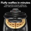 Proctor Silex Belgian Waffle Maker with Nonstick Plates, Single Flip,