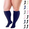 BAMS Plus Size Compression Socks Wide Calf XL XXL XXXL