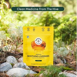 Soothing Lozenges Honey - Immune Support with Vitamin D, Zinc 5 Packs