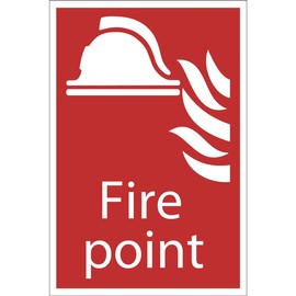 Draper 72445 "Fire Point" Fire Equipment Sign