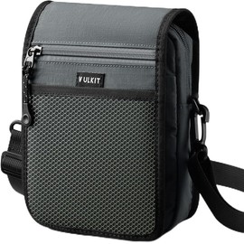 VULKIT Messenger Bag for Men and Women – Crossbody Shoulder Bag with Adjustable Strap, Multifunctional Satchel Bag for Work, Travel, and Daily Use