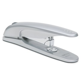 Rapesco 0377 Zero-01L Full Strip Stapler, 50 Sheet Capacity, Silver