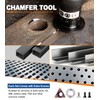 SI FANG Portable Pneumatic Chamfer Tool, for Metal Chamfering Deburring