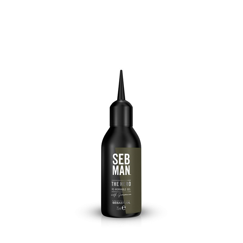 SEB MAN The Hero, Men's Re-Workable Gel, 2.5 oz.