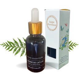 Huile Essentielle de l'Atlas Cèdre de l'Atlas 10 ml, 100% Pure and Natural - Ideal for Diffusing and Pouring Lutter Against Insects