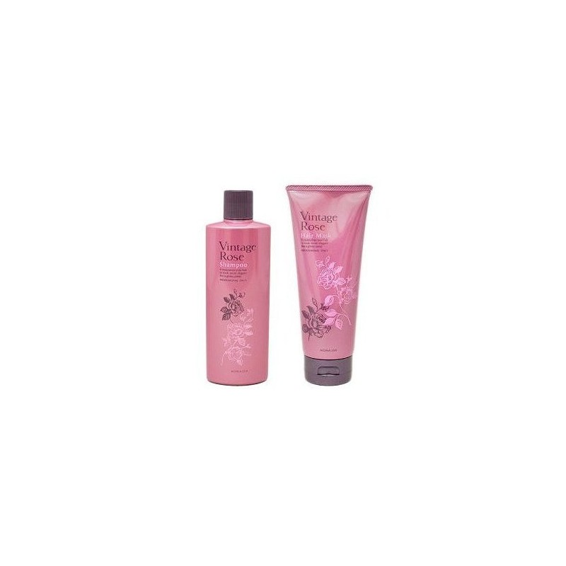 モナルダ　ヴィンテージローズ　ヘアソープ300ｍｌ・ヘアマスク210ｇ　レギュラーセット