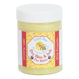 Ultra Bee Naturally Bee Beautiful Dry Skin and Itch Pet Balm - Sensitive, Allergenic Skin Conditions- Dogs/Cats/Pets 100ml